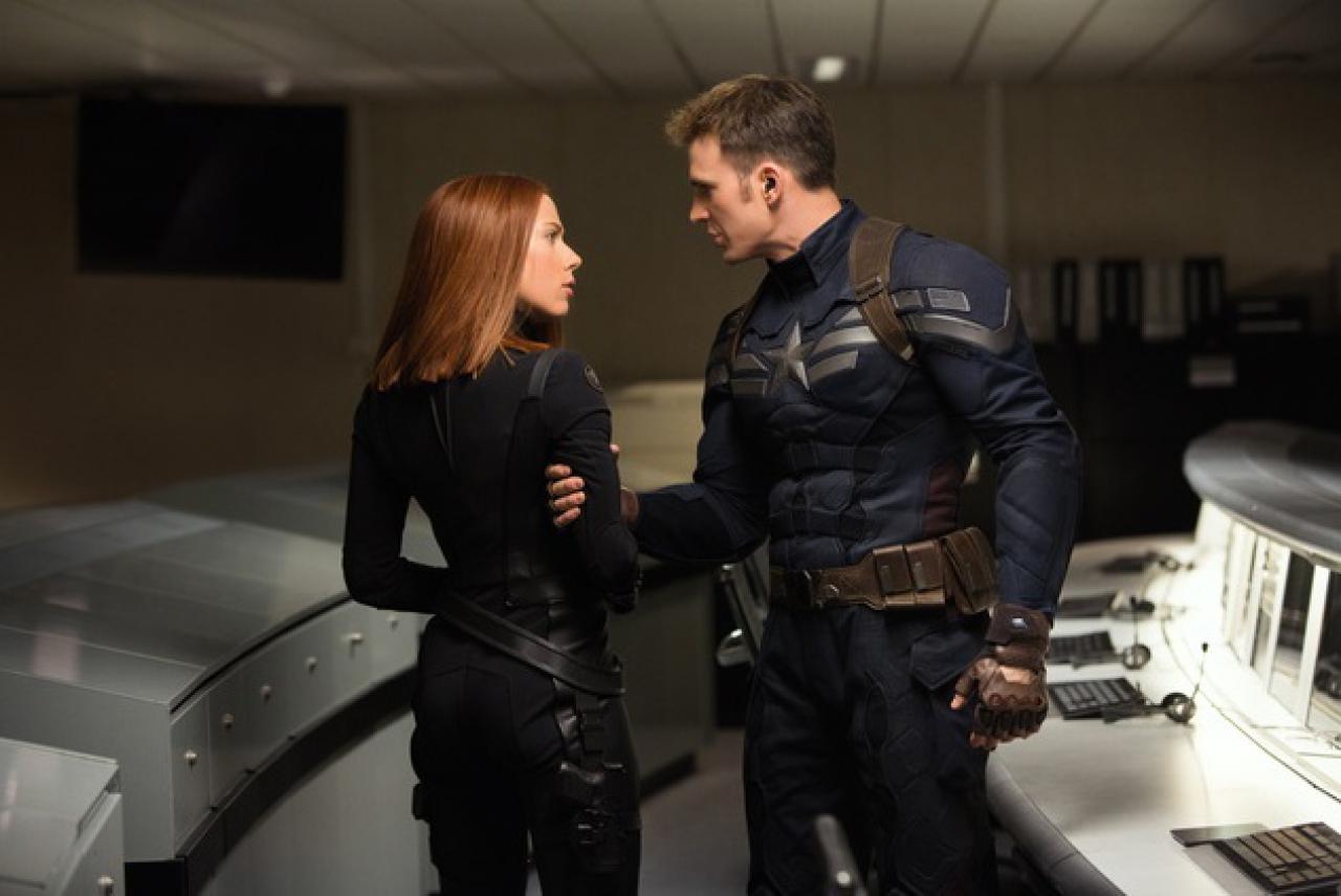 Captain America und Black Widow
